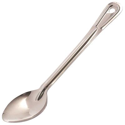 Browne Foodservice 13inch Heavy-Duty Conventional Solid Serving Spoon - SET 3, 3 SET