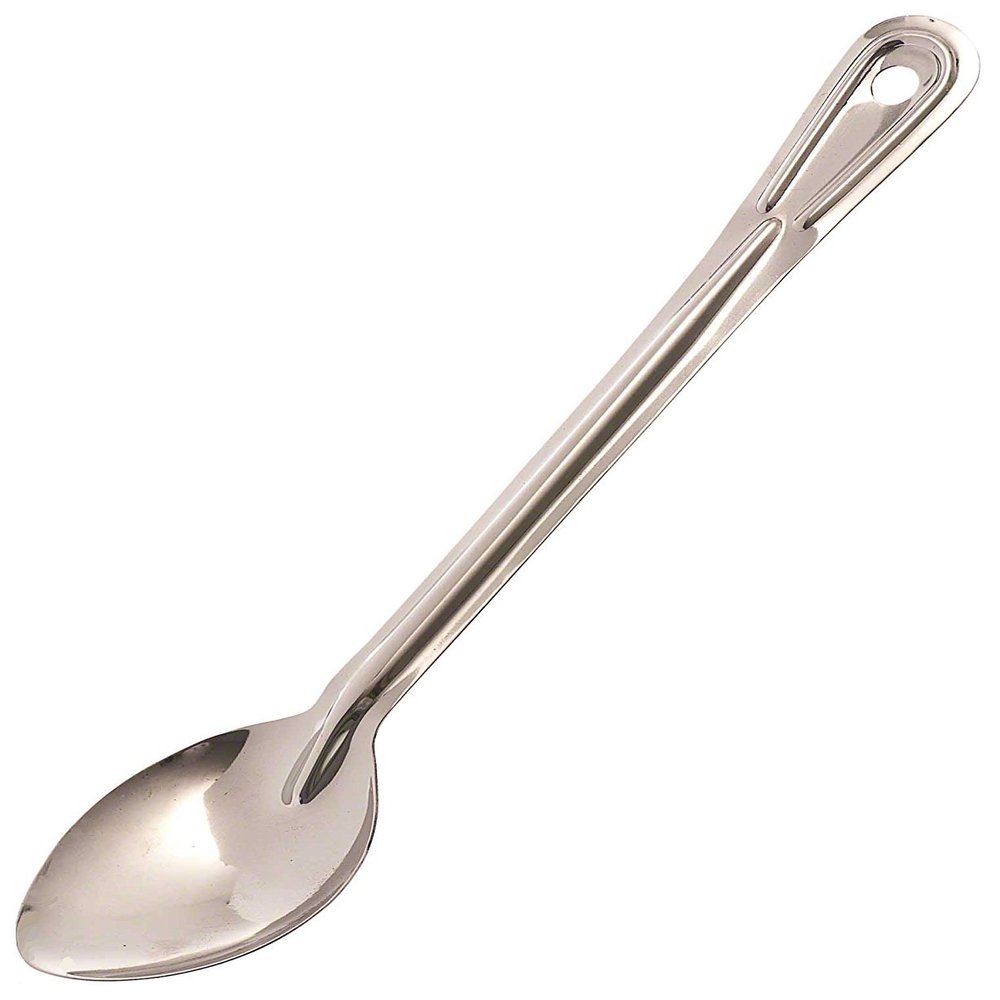 Browne Foodservice 13inch Heavy-Duty Conventional Solid Serving Spoon - SET 3, 3 SET