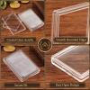 Geiserailie 15 Pcs 1 oz Silver Bar Holder Case, Clear Acrylic Silver and Gold Bar Holder Capsule Storage Container Box for 1 Ounce view 3