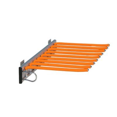 Closet Pull Out Trousers Rack, Pull Out Closet Trousers Rack, Hangers for Closet Organizer, Organizers for Space Saving and Storage Pants Hanger, Left Installation, 3 Colors (Color : A)
