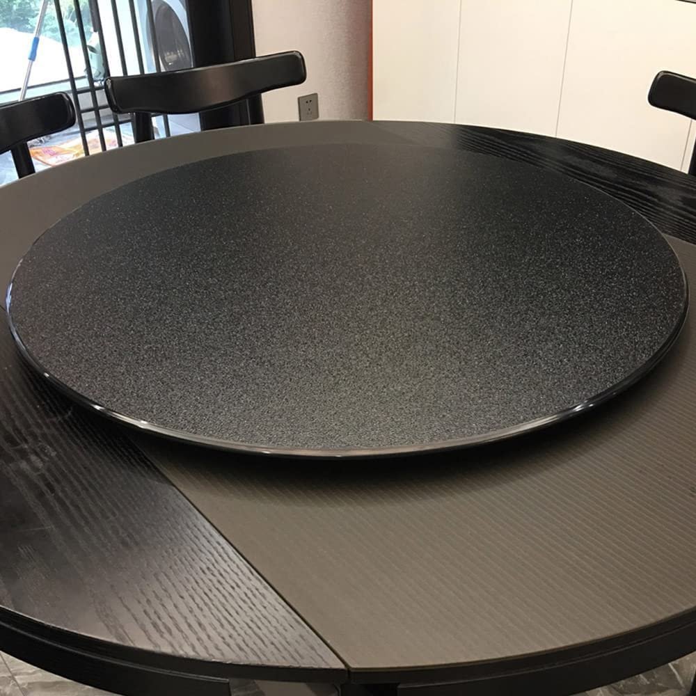 MNSRRN Round Turntable Dining Table, Food Serving Counter Kitchen Countertop Turntable Storage, Luxury Rotating Table Tray,90cm(36inch)