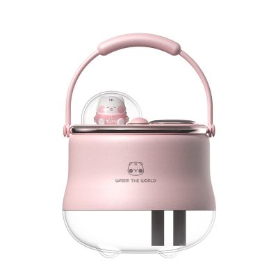 Nano Double Spray Mini Humidifier, 400ml Large Capacity Cute Humidifier with Night Light, USB Personal Desktop Humidifier for Baby Bedroom Travel Office Home, 3 Mist Modes (green)