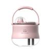 Nano Double Spray Mini Humidifier, 400ml Large Capacity Cute Humidifier with Night Light, USB Personal Desktop Humidifier for Baby Bedroom Travel Office Home, 3 Mist Modes (green) view 1