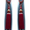 1 Pair Creative Tassels Curtain Tiebacks, Decorative Curtain Holdbacks Curtain Accessories Curtain Rope Tiebacks Home Curtain Buckle (Jujube red) view 2