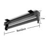 Closet Pull Out Pants Rack, Organizer for Space Saving and Storage Closet Pants Hanger, Retractable Wardrobe Rail Hanger, Non-Slip, Durable (Dimensions: 610mm) (Size : 56cm/22in) view 2