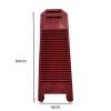 DCFV Antiskid Mini Washboard Plastic Washing Board, Household for Students Clothes Clean Laundry Washing Scrubbing Board, Suitable for Home Travel, Outdoor (Color : A) view 2