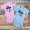 Happy Birthday Dad Onesie, I Love You Daddy, Gift for Dad from Baby, Personalized Shirt (6-9 months, white) view 4