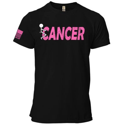 Funk Cancer Breast Cancer Gifts for Women Cancer Survivor Gifts for Women and Men Pink and White 3XL Black Shirt