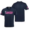 Funk Cancer Breast Cancer Gifts for Women Cancer Survivor Gifts for Women and Men Pink and White 3XL Navy Shirt view 2