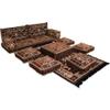 arabic majlis sofa,floor seating,floor cushions,arabic floor seating,arabic cushions,floor sofa,oriental seating,furniture,majlis,jalsa,floor couch,arabic couch - MA 41 (Full Set With Standard FOAM) view 3