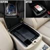 LadyCent Armrest Storage Box Center Console Glove Case Tray Bin Container, for Nissan X-Trail T32 Rogue 2014-2019 view 3