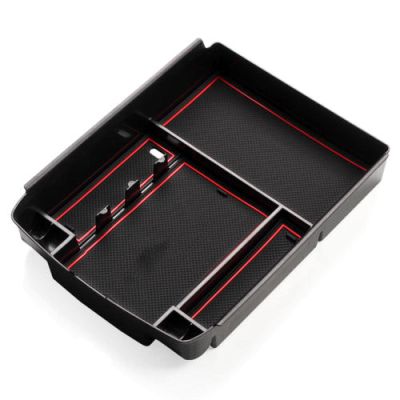 Car Armrest Box Storage Center Console Armrest Storage, for Volkswagen Teramont Atlas