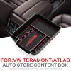 Car Armrest Box Storage Center Console Armrest Storage, for Volkswagen Teramont Atlas view 4
