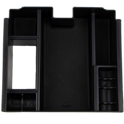 LadyCent Car Armrest Storage Box Central Console Organizer Glove Holder Tray, for Jaguar XF 2009-2015