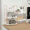 JANUS LiANG Bathroom countertop Organizer, 3-Tier Vanity Counter Skincare Organizer, Kitchen Spice Rack Countertop Organizer, Standing Shelf for Cosmetic & Makeup (Rose Gold) view 1
