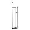 KKNH Coat Stand Coat Stand Free Standing Metal Coat Rack, Display Hall Hanger for Entryway, Hallway, Living Room, Bedroom Easy to Assemble Suitable for Bedroom, Office view 1