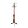KKNH Coat Stand New Simple Wood Coat Rack Home Living Room Hat Clothing Display Stand Multi Zinc Copper Alloy Hooks Modern Decorativ Suitable for Bedroom, Office view 1