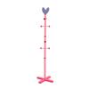 KKNH Coat Stand Children Cute Coat Rack European Creative Love Shape Wood Clothes Hanger Hat Hanger Clothes Storage Rack Coat Stand 156cm Suitable for Bedroom, Office view 1