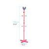 KKNH Coat Stand Children Cute Coat Rack European Creative Love Shape Wood Clothes Hanger Hat Hanger Clothes Storage Rack Coat Stand 156cm Suitable for Bedroom, Office view 2
