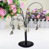 Kuppn Ornament Display Tree, 10.6in Metal Tabletop Display Stand with 12 Display Hangers, Decorative Black Display Tree for Ornaments, Glass Globes, Balls, and Small Craft Items view 4