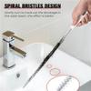 WYBFZTT-188 Pipeline Dredging Brush Sewer Cleaning Hook Useful Things Home Bathroom Mop Toilet Tool (Color : As Shown, Size : One Size) view 2