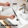 WYBFZTT-188 Pipeline Dredging Brush Sewer Cleaning Hook Useful Things Home Bathroom Mop Toilet Tool (Color : As Shown, Size : One Size) view 4