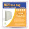 ComfortHome Mattress Bag for Moving and Storage, Medium Weight, Fits Twin/Full Size view 1