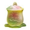 Tofficu Altar Supplies Offering Bowl Buddhist Water Offering Bowl Glass Lotus Water Cups Meditation Altar Offering Bowl Candle Holder Altar Supplies Altar Supplies Offering Bowl view 1