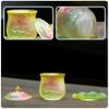 Tofficu Altar Supplies Offering Bowl Buddhist Water Offering Bowl Glass Lotus Water Cups Meditation Altar Offering Bowl Candle Holder Altar Supplies Altar Supplies Offering Bowl view 3