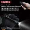 MIJOMI J81 Tactical Rechargeable Flashlight with Holster, 1300 Lumen Super Bright IP68 Waterproof Dual Button Flashlight for Tactical Games Outdoor view 3
