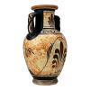 Ancient Greek Mythology Vase depicts Ajax Carrying the Body of Achilles Amphora Vase Ancient Greek Pottery view 4