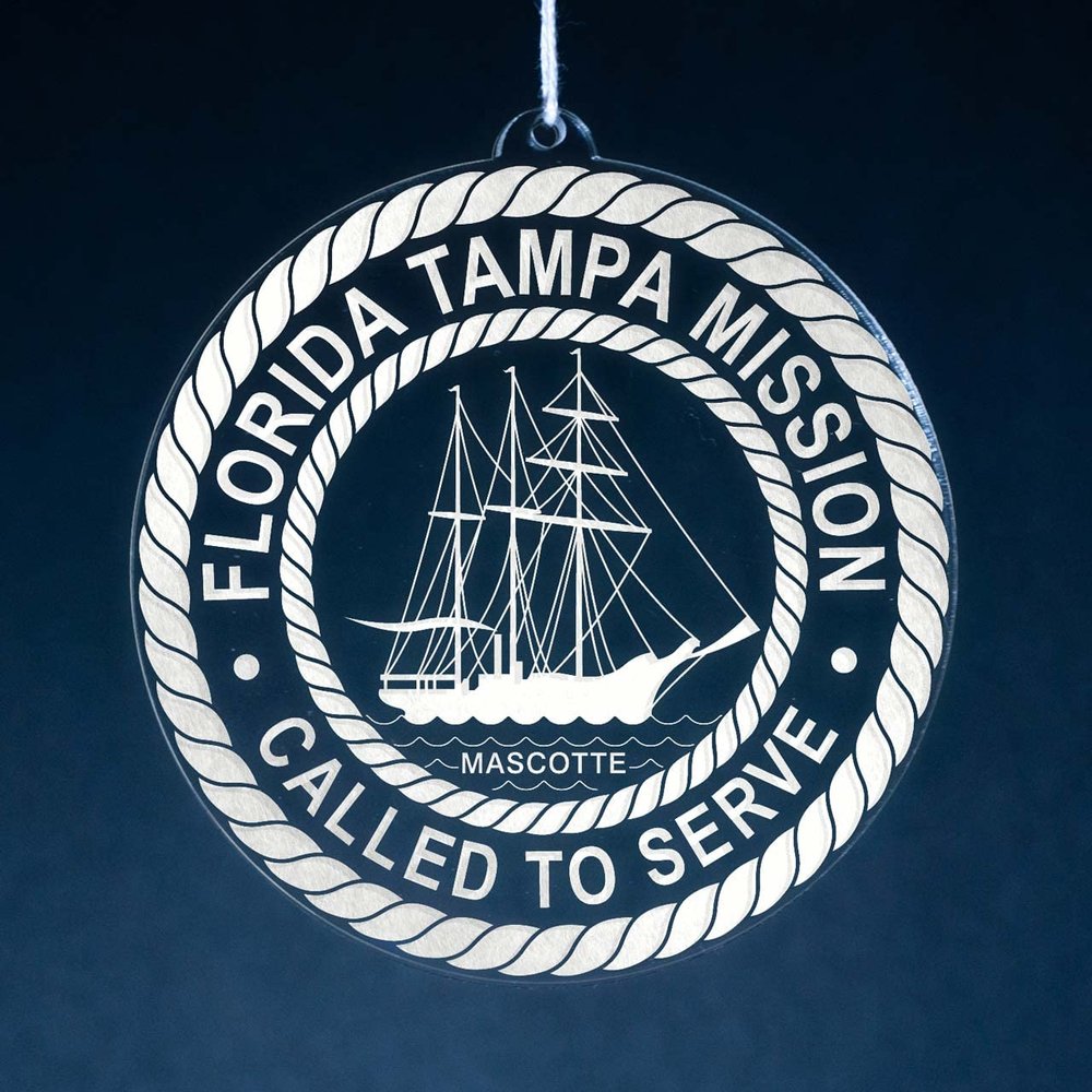 Florida Tampa Mission Christmas Ornament | LDS Missionary Gift