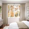 Lazzzy Velvet Blackout Extra Long Curtains Thermal Insulated Room Window Drapes Super Soft Luxury Curtains for Living Room Bedroom Rod Pocket 2 Panels, Beige, 52" W x 120" L view 4