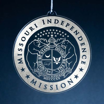 Missouri Independence Mission Christmas Ornament | LDS Missionary Gift