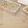 Restaurantware- LIDS ONLY: Foil Lux To Go Container Lids, 100 Dome Take Out Container Lids - Containers Sold Separately, Fits 4 LB Take Out Containers,Clear Plastic Carry Out Container Lids view 4
