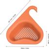 ProHome Swan Drain Basket Sink, Multipurpose Basket, Triangular Sink Drain Shelf, Multipurpose Drain Basket Sink Swan Strainer Hangs On Faucet, Fits Almost Sinks (3 Packs) view 4