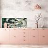 Concept Crystal Stunning Glass Wall Art - Wide Format backsplash with Magnetic Properties MBBS28: Abstract Graphics Series view 2