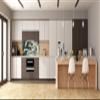 Concept Crystal Stunning Glass Wall Art - Wide Format backsplash with Magnetic Properties MBBS28: Abstract Graphics Series view 3