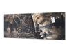 Concept Crystal Stunning Glass Wall Art - Wide Format backsplash with Magnetic Properties MBBS28: Abstract Graphics Series view 1