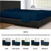 SGI Bedding 108" W x 108" L 4Pc Alaskan King Sheet Set 100% Egyptian Cotton - 600 Thread Count, Fits 12" Deep Pocket - Soft Breathable Oversized Sheets, for Extra Large Beds - Teal view 4