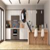 Concept Crystal Stunning Glass Wall Art - Wide Format backsplash with Magnetic Properties MBBS28: Abstract Graphics Series view 3