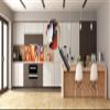 Concept Crystal Stunning Glass Wall Art - Wide Format backsplash with Magnetic Properties MBBS28: Abstract Graphics Series view 3