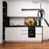 Concept Crystal Stunning Glass Wall Art - Wide Format backsplash with Magnetic Properties MBBS28: Abstract Graphics Series view 4