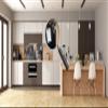 Concept Crystal Stunning Glass Wall Art - Wide Format backsplash with Magnetic Properties MBBS28: Abstract Graphics Series view 3