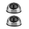 2 Pcs Kitchen Timers for Cooking, Stainless Steel 60 Minutes Kitchen Timer Mechanical Wind-up Timer Time Reminder Clock Timer Cooking Alarm Clock view 1