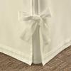 Box Pleated Bedskirt - Split Corner Bedskirt California King Size - Dust Ruffle Bedskirts - 100% Egyptian Cotton 1200 TC Bed Skirt - 16 Inch Drop California King Box Pleated Bed Skirt, Ivory view 2