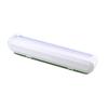 LINFFSTR Foil and Cling Film Dispenser with Slide Cutter Bottom Suction Cup Refillable Plastic Wrap Dispenser Adjustable Cling Film Cutter Kitchen Accessories view 1