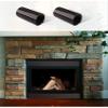 Goodhoily Fireplace Cover Draft Stopper- Pack of 2 Magnetic Covers Keep Drafts Out -Screen Insulation Blocker for Winter,Block Cold Air from Vent 36''Lx4''W view 1