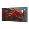 Concept Crystal Stunning Glass Wall Art - Wide Format backsplash with Magnetic Properties MBBS28: Abstract Graphics Series view 1