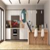 Concept Crystal Stunning Glass Wall Art - Wide Format backsplash with Magnetic Properties MBBS28: Abstract Graphics Series view 3